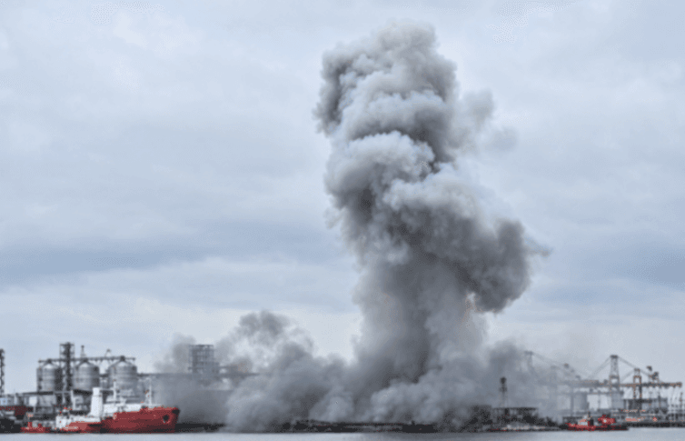 Explozie dronă marină Port Constanța