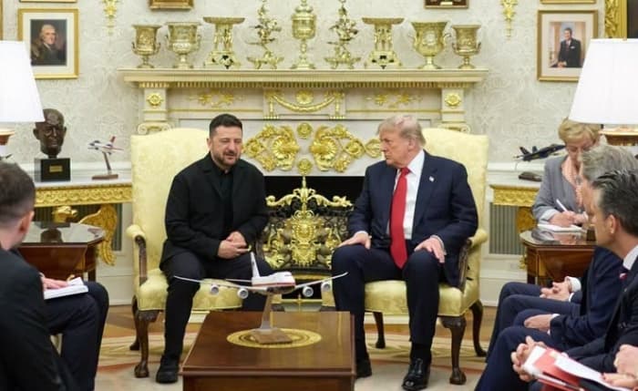 Zelenski, primit de Donald Trump la Casa Albă. Primul mesaj transmis după întâlnirea din Biroul Oval / FOTO